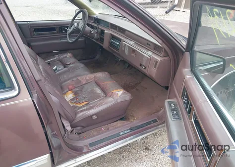 1989 Cadillac Deville z USA, uszkodzony, nr VIN 1G6CD5155K4359934